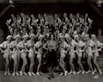 Ethel Merman and chorus performing "I Got Rhythm" in the stage production Girl Crazy