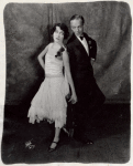 Adele and Fred Astaire in the stage production Lady, Be Good