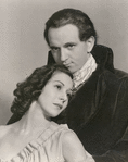 Arlene Francis and Martin Gabel in Danton's Death.