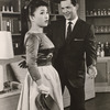 Pat Suzuki (Linda Low) and Larry Blyden (Sammy Fong) in the stage production Flower Drum Song