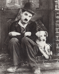 Charlie Chaplin in the short film A Dog's Life