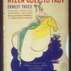 Window card for the stage production Helen Goes to Troy