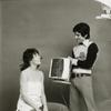 Lily Tomlin and unidentified man