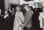 Lauren Bacall and Len Cariou in the stage production Applause