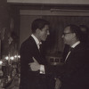 Dick Van Dyke and Charles Strause at opening night party for Bye Bye Birdie