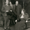 Charles Dingle, Dan Duryea, Carl Benton Reid with Tallulah Bankhead in The Little Foxes