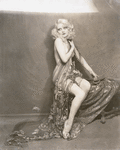 Publicity photo of unidentified actress/dancer in the stage production Ziegfeld Follies of 1931