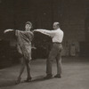 Sandra Church and Jerome Robbins during rehearsals for Gypsy.
