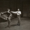 Sandra Church and Jerome Robbins during rehearsals for Gypsy.