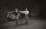 Sandra Church and Jerome Robbins during rehearsals for Gypsy.