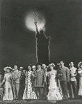 Scene from the stage production Miss Liberty
