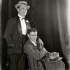 Oscar Hammerstein and Herbert Stothart backstage during rehearsals for the stage production Mary Jane McKane