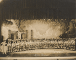 Pearl Regay and company in the stage production Rose Marie