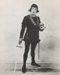 Buster Keaton as Hamlet in the short film Daydreams