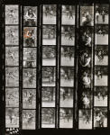 Victoria Mallory and Kurt Peterson in publicity pose for West Side Story [contact sheet]