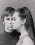 Kurt Peterson and Victoria Mallory in publicity pose for West Side Story