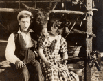 Lloyd Hamilton and Ethel Teare in the short film Tight Squeeze