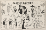 Illustration of cast from "Garrick Gaieties"