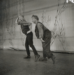 Lucille Ball and Don Tomkins in Wildcat.