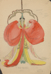 Costume design for Manchu Marchioness from The Greenwich Village Follies