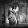 Lucille Ball and unidentified actress dancing in a scene from Wildcat.