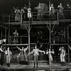 Raul Julia and ensemble in the stage production Two Gentlemen of Verona