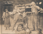 Scene from the silent motion picture The Barrier