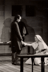 John Cazale and Meryl Streep in the stage production Measure for Measure