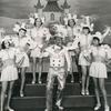 Bill "Bojangles" Robinson and dancers in the stage production The Hot Mikado