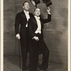 Noel Coward and Gertrude Lawrence as George and Lily Pepper in "Red Peppers" from Coward's Tonight at 8:30.