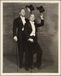 Noel Coward and Gertrude Lawrence as George and Lily Pepper in "Red Peppers" from Coward's Tonight at 8:30.