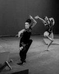 Dancer/choreographers Martha Graham and Paul Taylor in a scene fr. the ballet "Clytemnestra"
