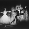 Dancers Mikhail Baryshnikov (L) and Natalia Makarova (R) performing in the ballet "Giselle" with other members of the American Ballet Theater (New York)