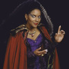 Actress Phylicia Rashad, performing as the witch in Stephen Sondheim's musical "Into the Woods".