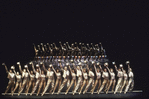 Scene from director Michael Bennett's Broadway show "A Chorus Line".