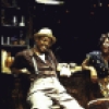 Actors (L-R) Ed Wheeler, Loretta Devine, Ruben Santiago-Hudson and Monte Russell in a scene from the New York Shakespeare Festival production of the play, "East Texas Hot Links" (New York)