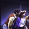 Actors (L-R) Peter David, Jackie Presti, Scott Waara, Gary Kahn and Amy Jane London in a scene from the Broadway musical "City of Angels" (New York)
