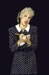 Actress Carolee Carmello in a publicity photo from the second replacement cast of the Broadway musical "City of Angels" (New York)