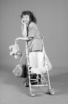 Actress Kathryn Grody in a still for the play "A Mom's Life."