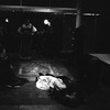 The death scene in the theater production of Romeo and Juliet