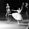 Ballerina Lupe Serrano (C) dancing the leading role in American Ballet's production of "Giselle" (New York)