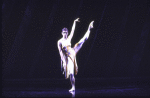 Actress Rene Ceballos in a scene fr. the Broadway musical "Dancin'."