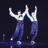 Actors (L-R) John Mineo & Wayne Cilento in a scene fr. the Broadway musical "Dancin'."