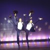 Actors Karen G. Burke & Edward Love in a scene fr. the Broadway musical "Dancin'."