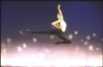 Actress Rene Ceballos in a scene fr. the Broadway musical "Dancin'."
