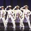 Actors (L-R) James Dunne, Zelda Pulliam, Eugene Little & Valerie-Jean Miller in a scene fr. the replacement cast of the Broadway musical "Dancin'."