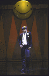 Actor Bruce Anthony Davis in a scene fr. the replacement cast of the Broadway musical "Dancin'."