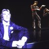 Actor Michael Kubala (L) in a scene fr. the replacement cast of the Broadway musical "Dancin'."