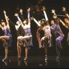 Actors (L-R) Vicki Frederick, Charles Ward, Valarie Pettiford, Allison Williams, Stuart Carey & Sandahl Bergman in a scene fr. the Chicago cast of the Broadway musical "Dancin'."