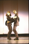 Actors Robin Cleaver & Lacy Darryl Phillips in a scene fr. the National tour of the Broadway musical "Dancin'."